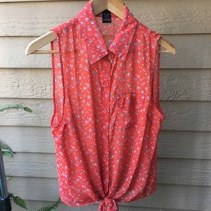 Tie Bottom Blouse
